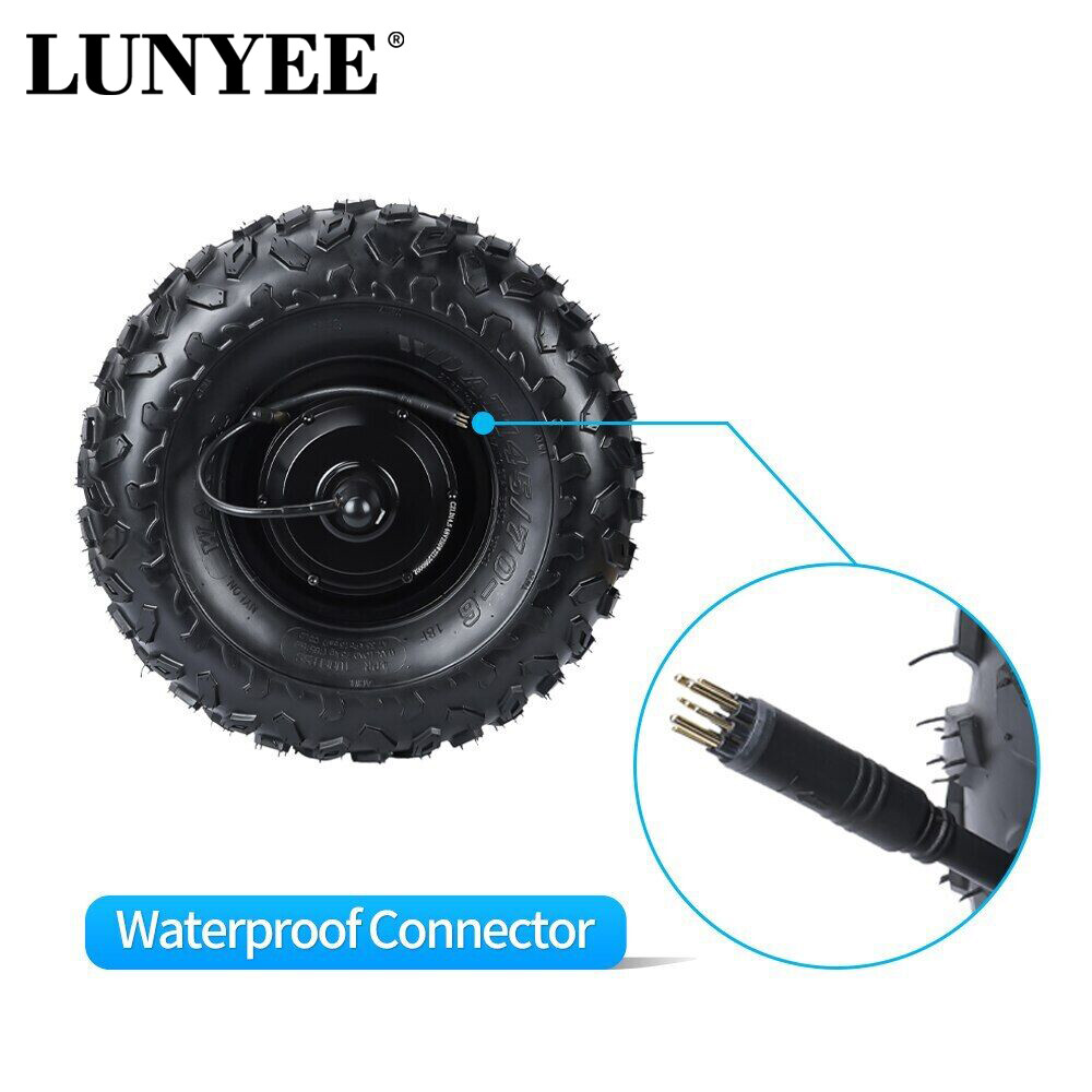 14.5 inch Wheel Geared Hub Motor High Torque 70N.m Electric Wheelbarrow Motor