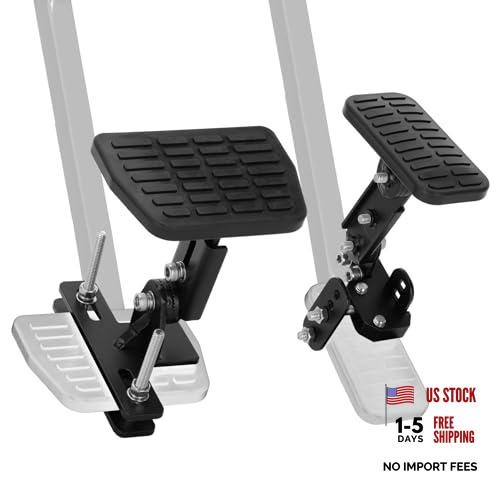 Pedal Extenders for Short Drivers-Brake pedals suitable for most models(1.2in