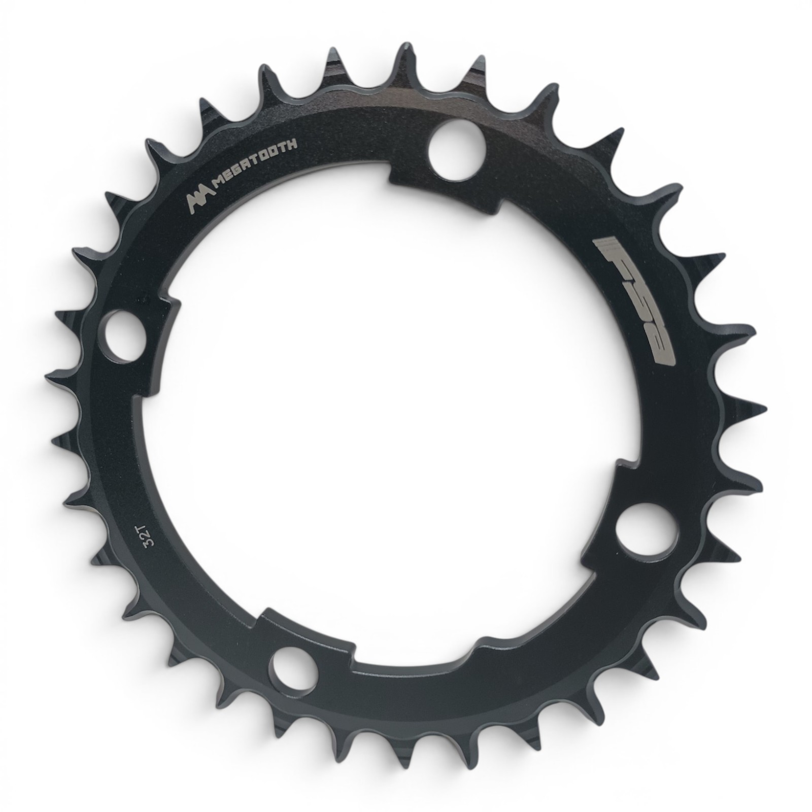 FSA Megatooth Narrow Wide Chainring 32t 104BCD Black Alloy MTB