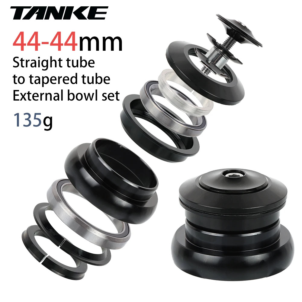 -MTB Mountain Bike Bowl Group, Aluminum Alloy Headset,Tapered Straight Fork Bear