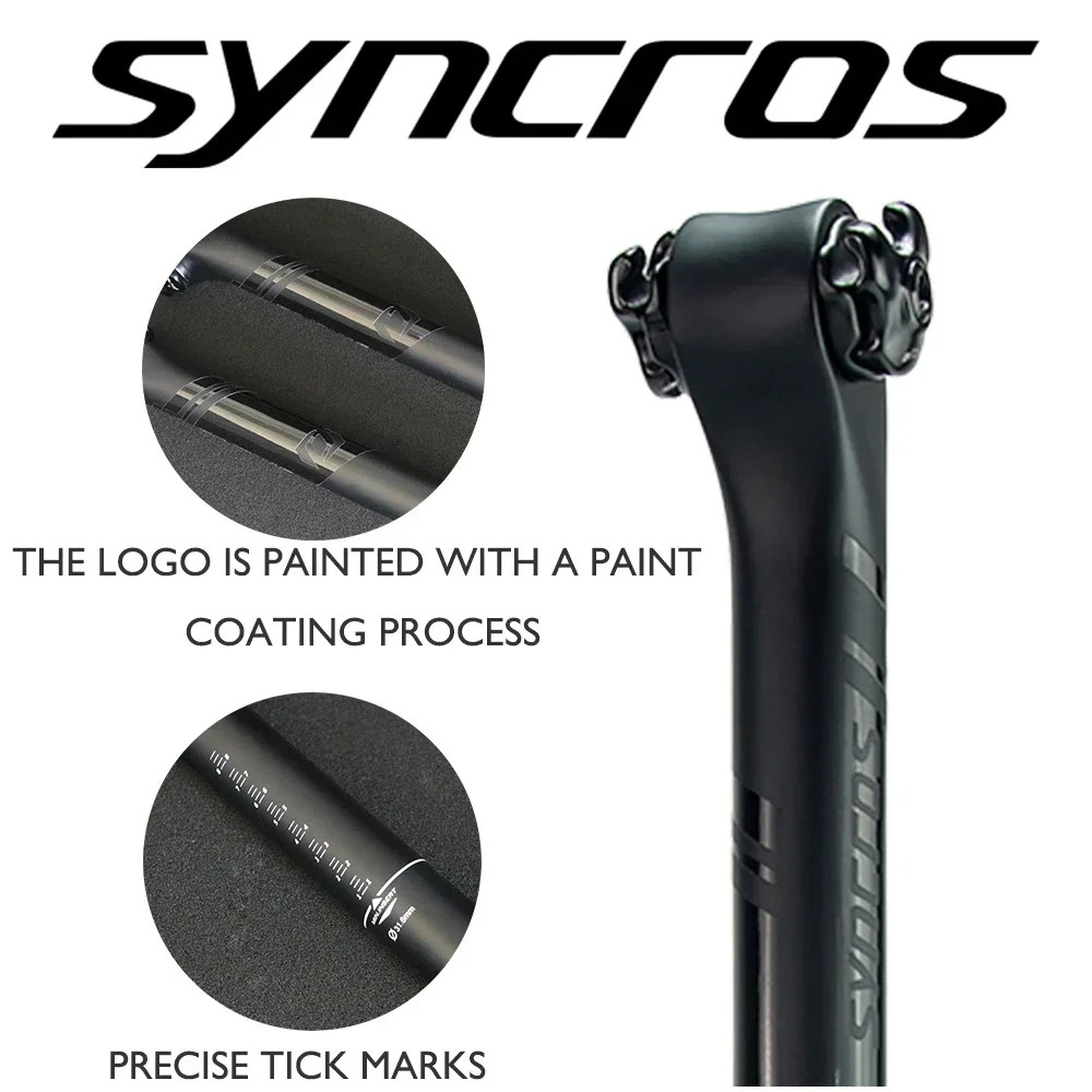 Carbon Fiber Seatpost MTB Road Bicycle Seat Tube 0°/20° Alloy Rail 7×9/7x7mm