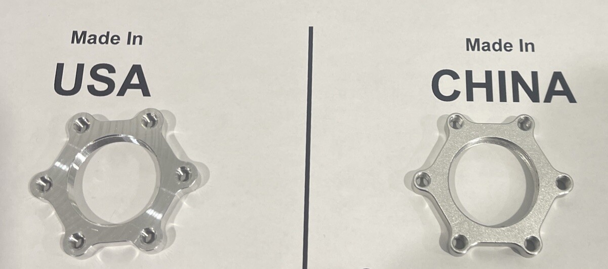 BMX Disc Brake Conversion rotor Adapter For The Small side of A Flipflop Hub!!