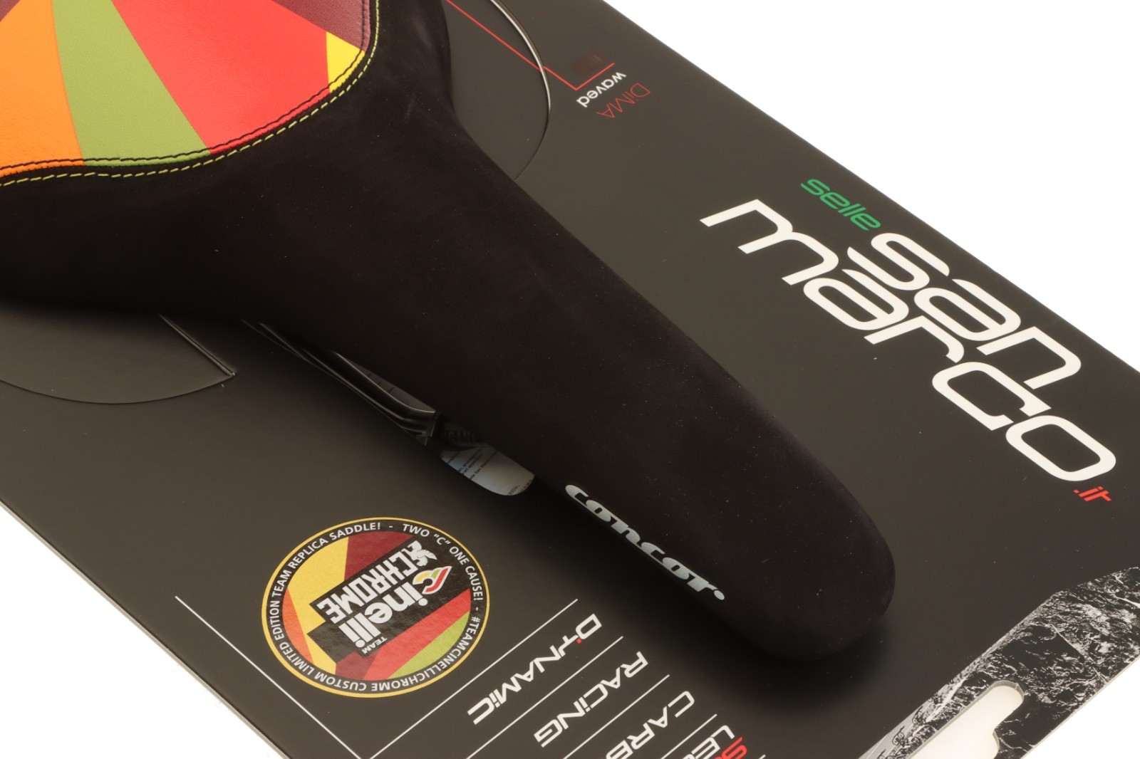 Selle San Marco Concor Cinelli Chrome Team Saddle NARROW Manganese LE NOS NEW
