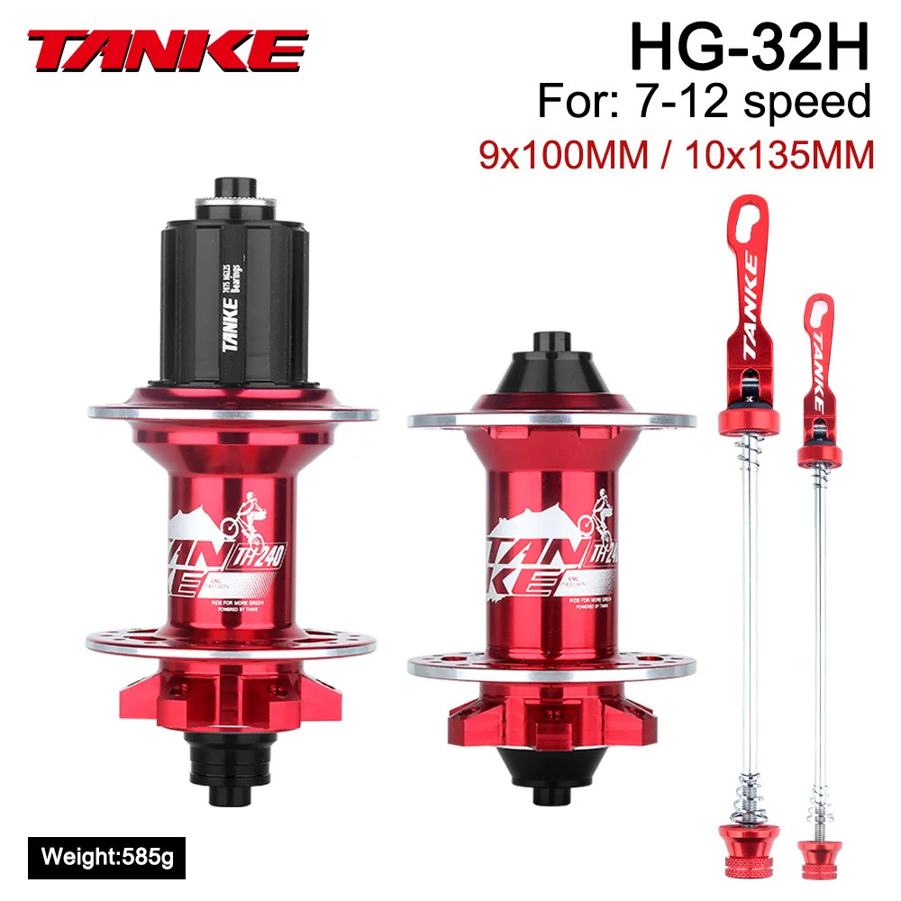MTB 120 Click Hub 6 NBK Bearing Bike Front Rear 32 36 Holes Disc Brake QR Bicycl