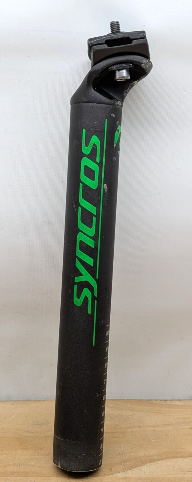 Syncros FL 2.5 31.6 alloy black/green seatpost