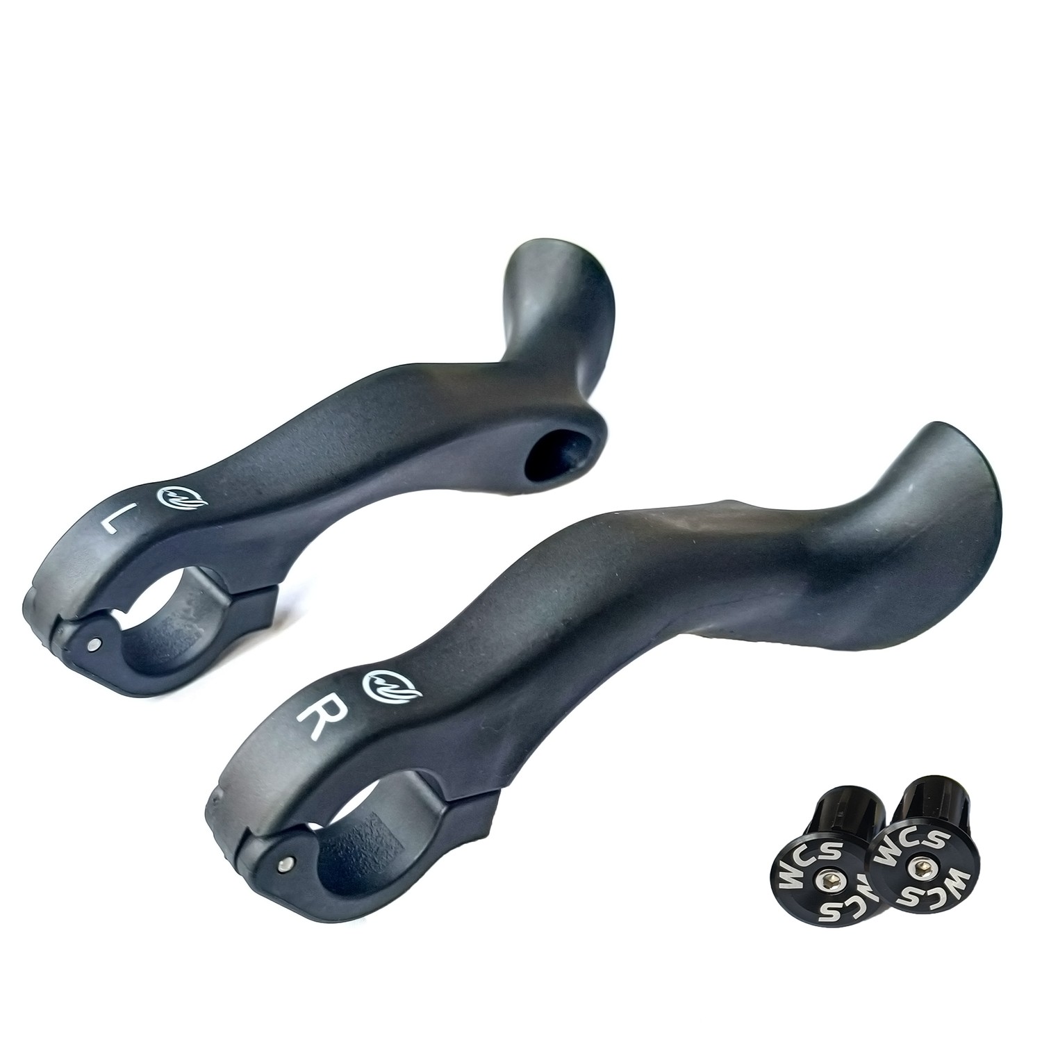MTB Inner Bar Ends Ergonomic Handlebar Ends 145mm for Mountain Bike
