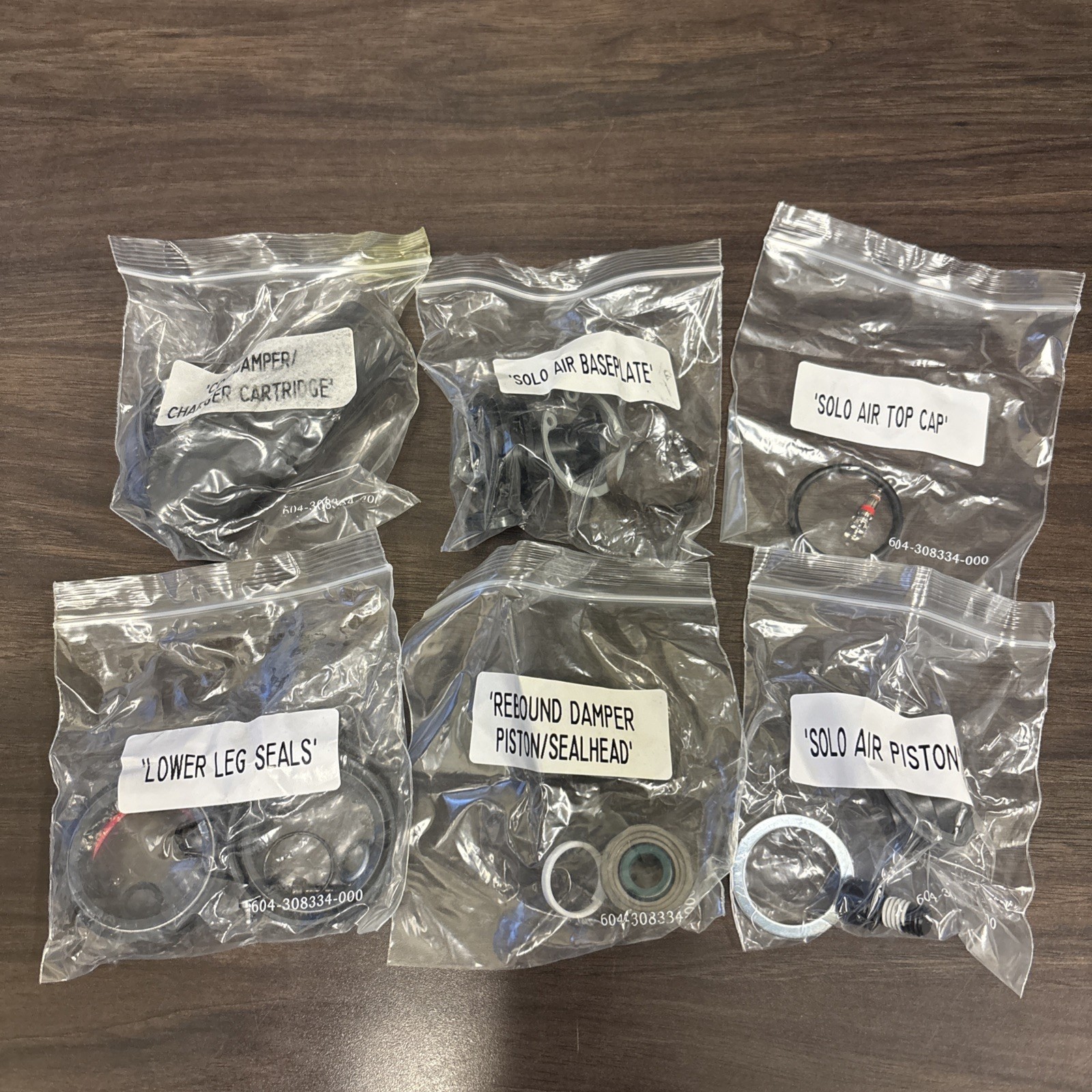 Solo Air Service Kit for Rockshox Pike Fork – Full Damper & Seal Replace – New