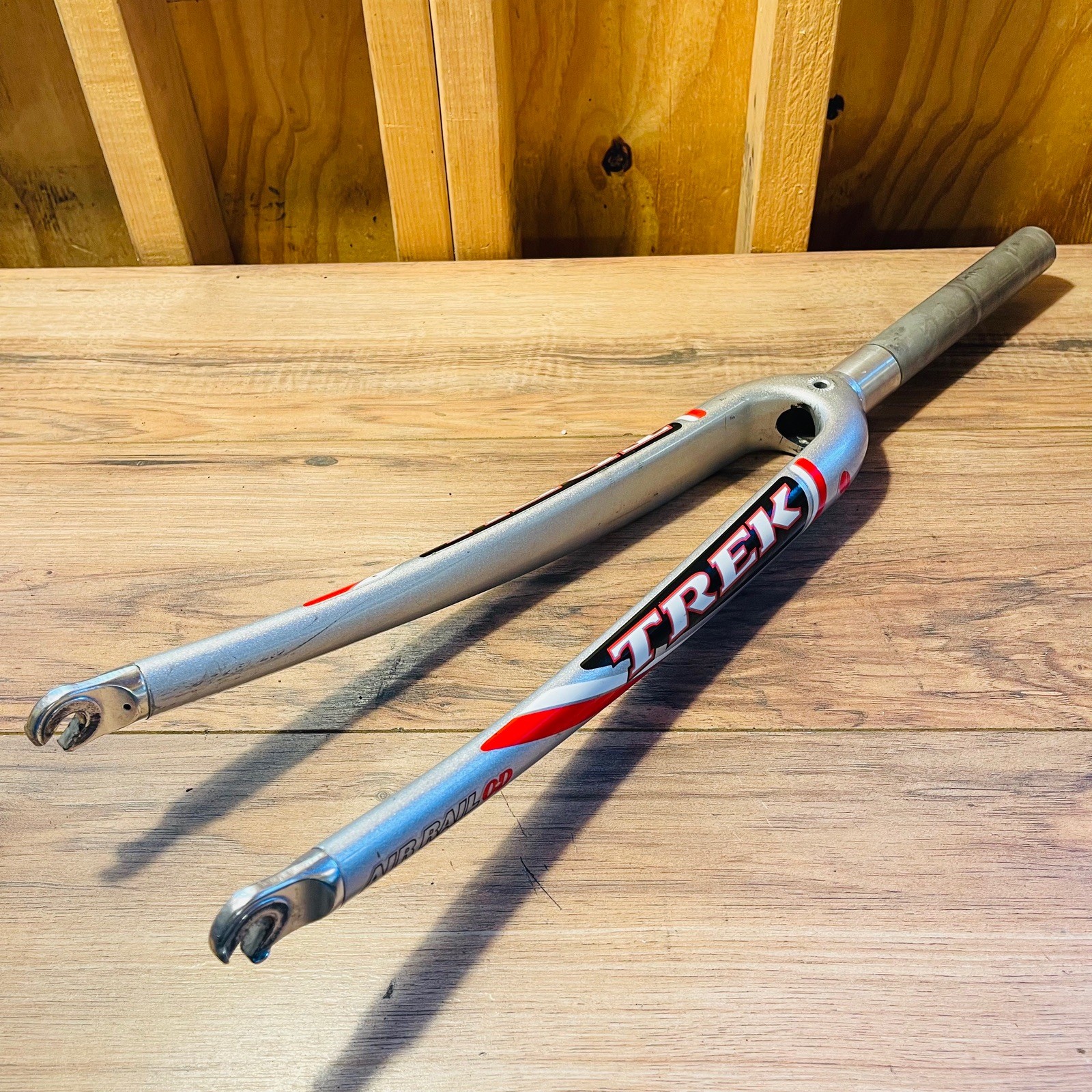 Trek Air Rail OD 1 1/8 Threadless Carbon Road Fork 700C 202mm 43 Rake