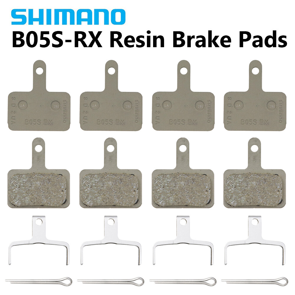 4Pairs Shimano B05S Resin Brake Pad For M315/M375/MT200 B03S B01S Acera Altus