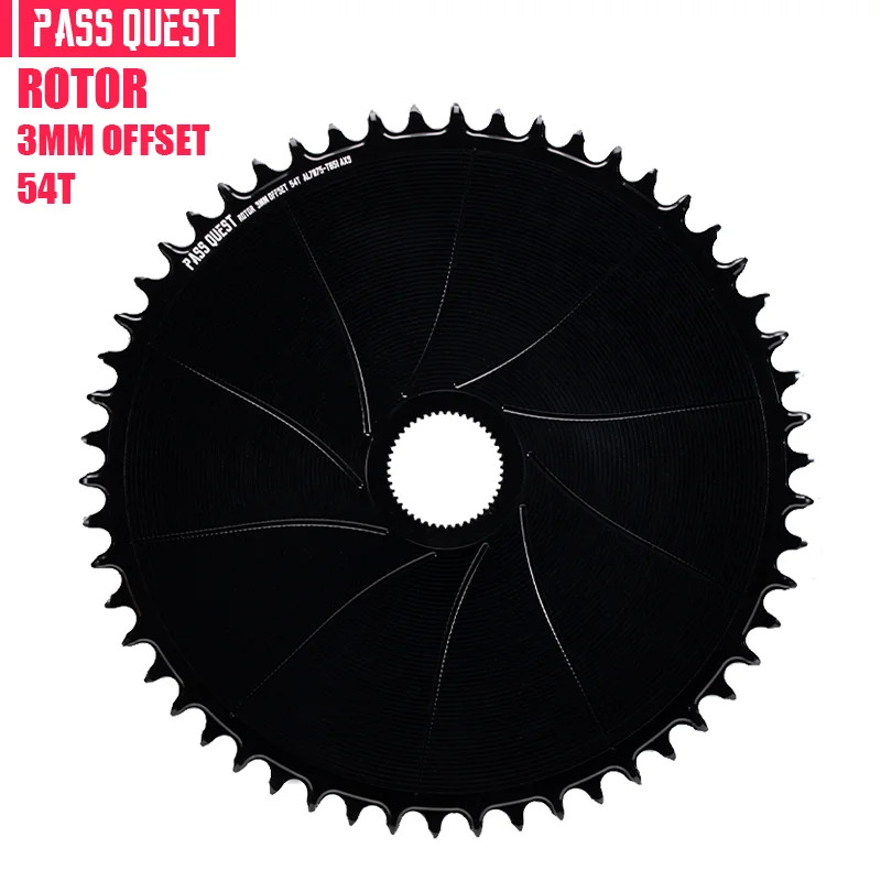 3mm Offset Gravel Bike Direct Mount Chainrings 42T-54T Road Bicycle Chainwheel