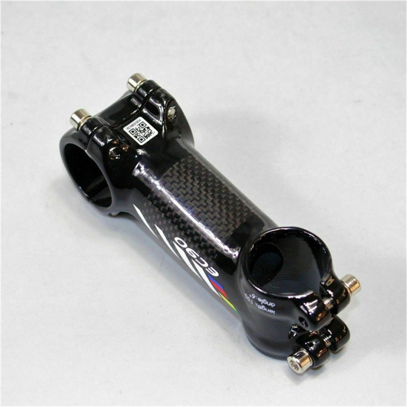 Aluminum+Carbon Fiber Bicycle Stem 6° 31.8mm MTB Road Bike Stem 60-110mm USA