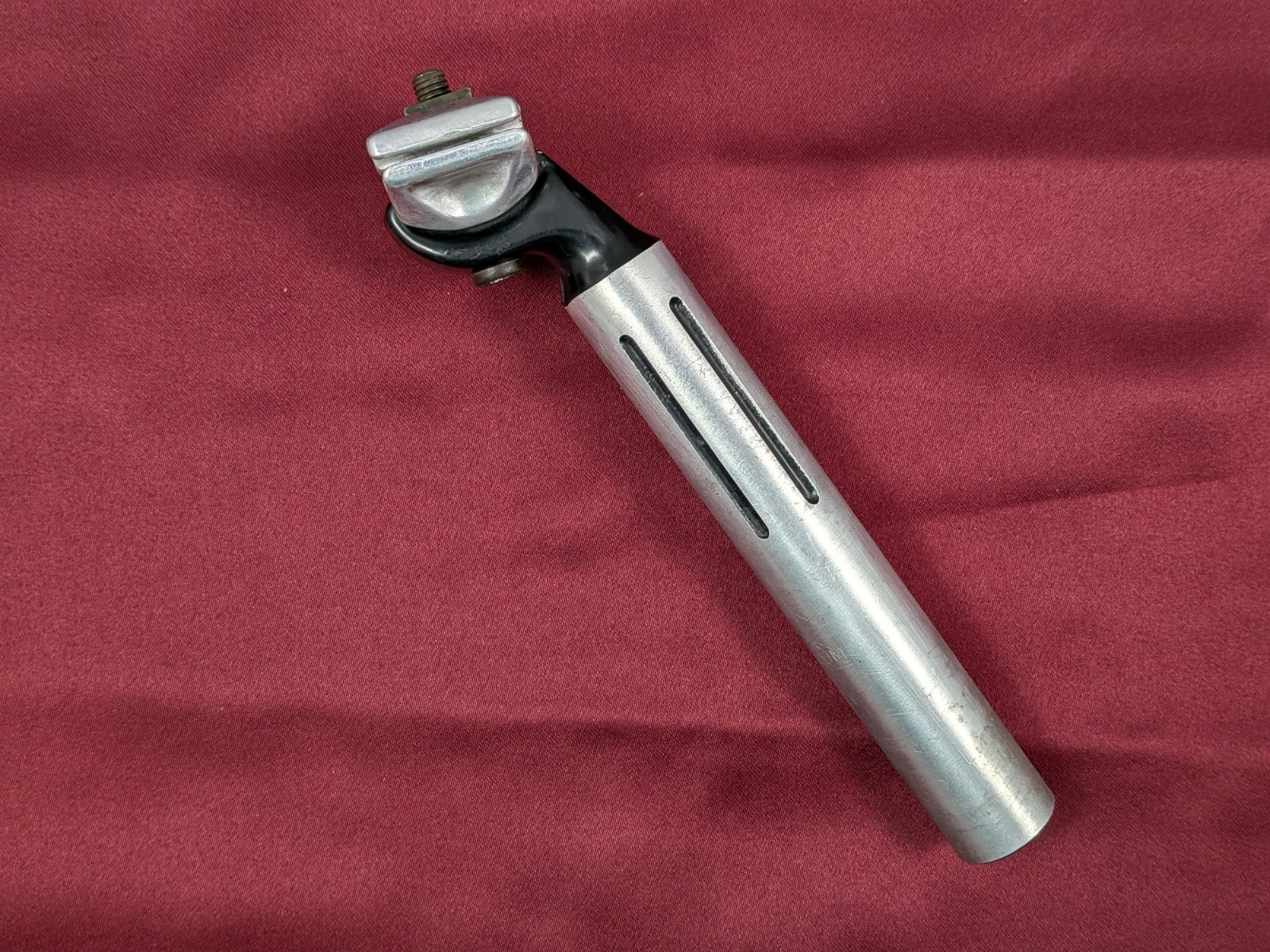 VTG 3TTT Criterium Road Seatpost Black Fine Fluted 27.2mm Length 200mm Eroica
