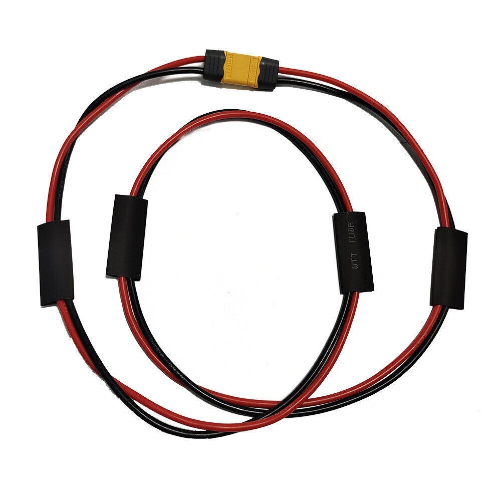 Ebike Battery Extension Cable XT60 Male 14AWG 1M 2M SUK