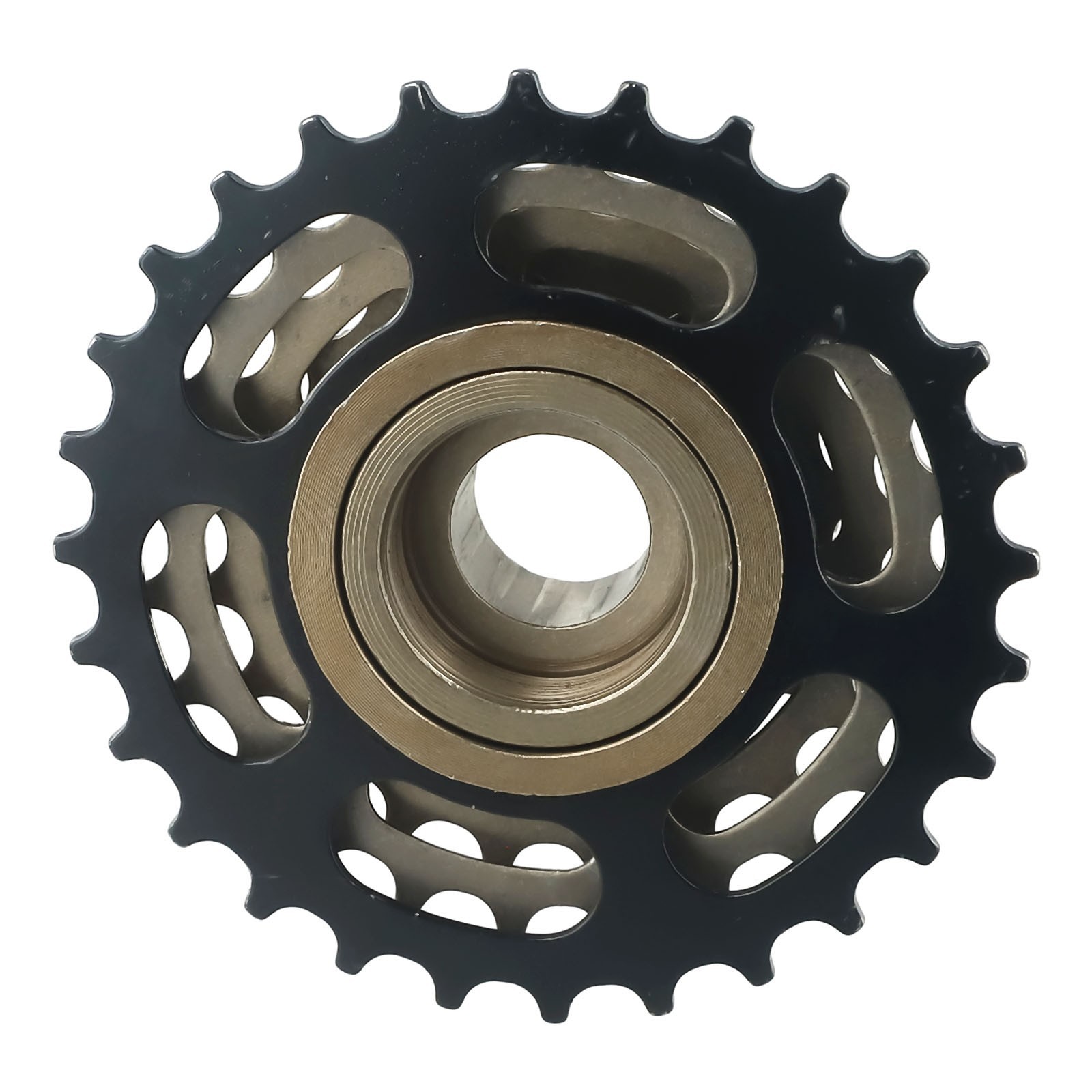 Screw On Freewheel 13/14-28T Easy Assembly High-carbon Steel Screw On Freewheel