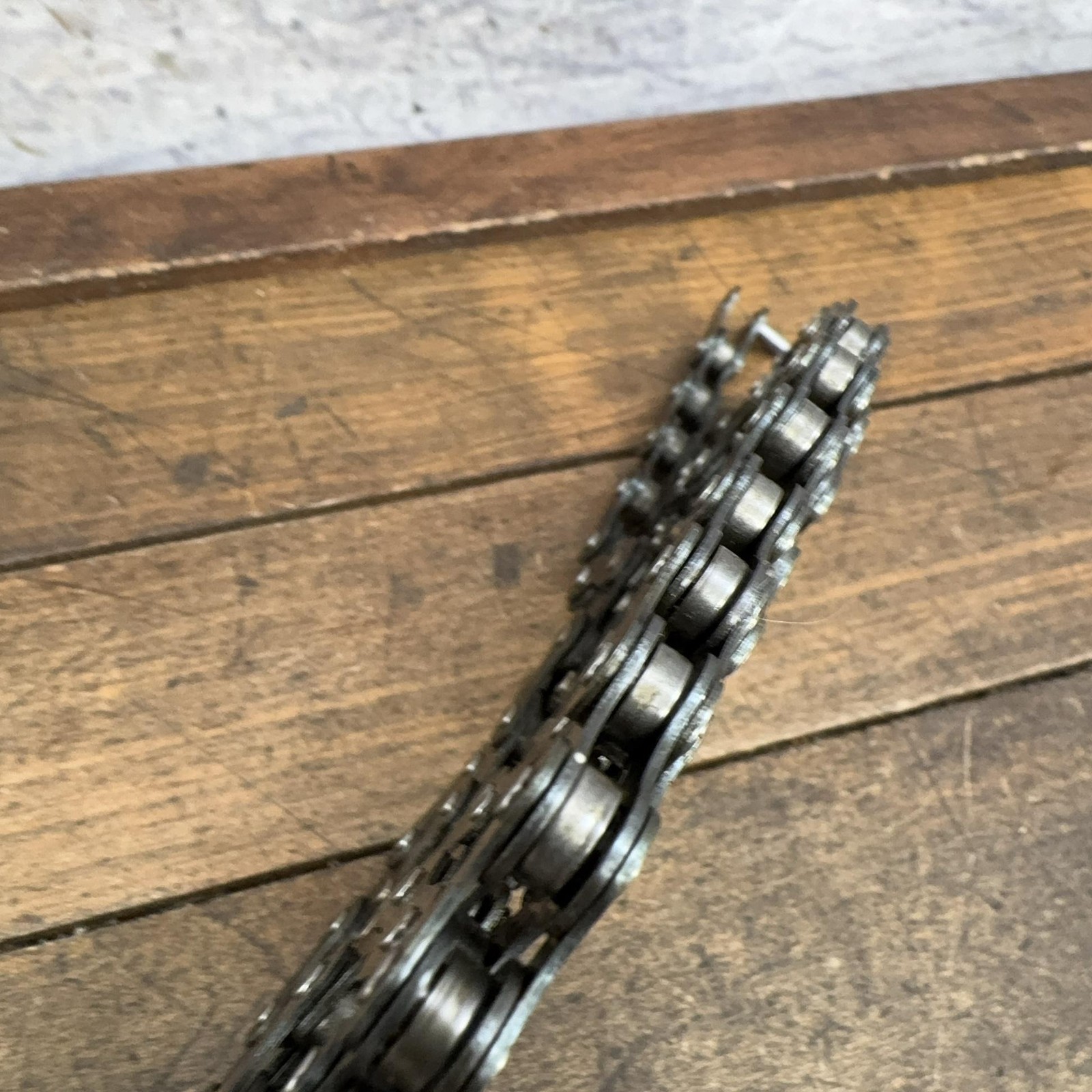 Vintage Sachs Bicycle Chain 111 Links Gray Steel Cruiser Bike 375g 1995