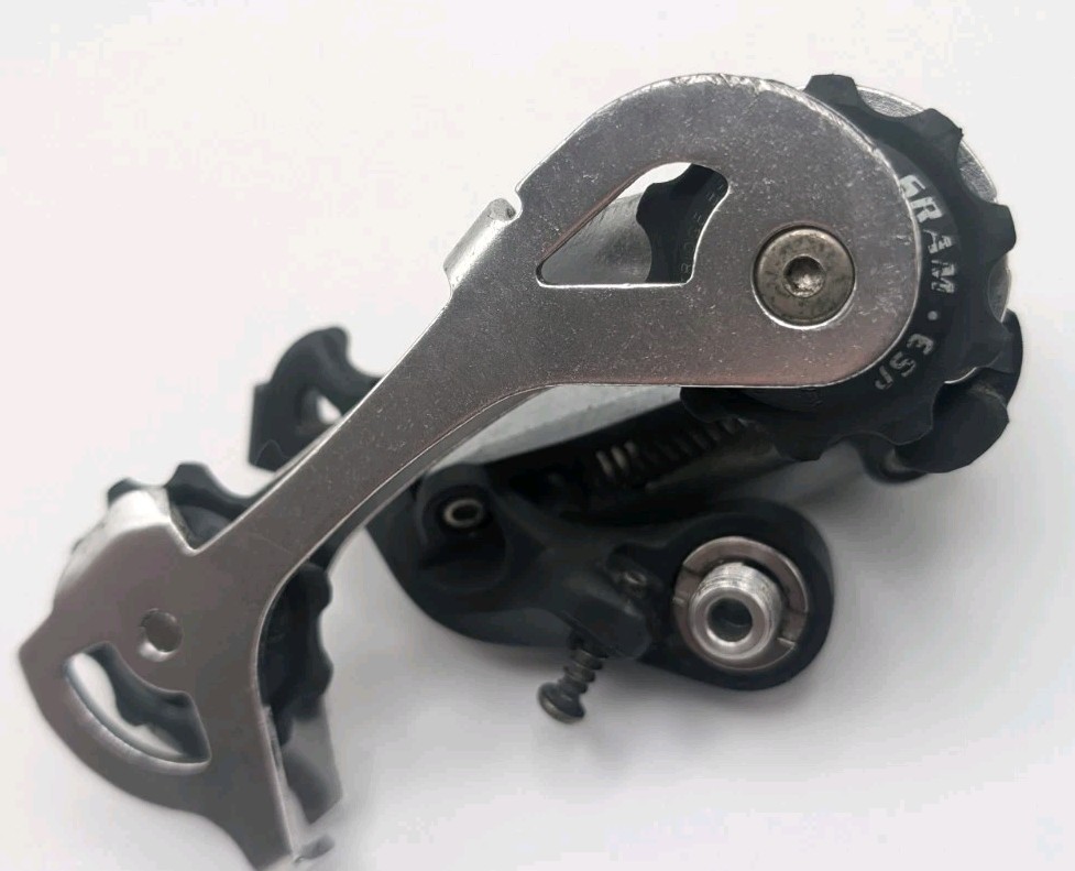 Vintage SRAM ESP 7.0 Rear Derailleur 7/8/9 Speed Long Cage O/S Carbon Composite