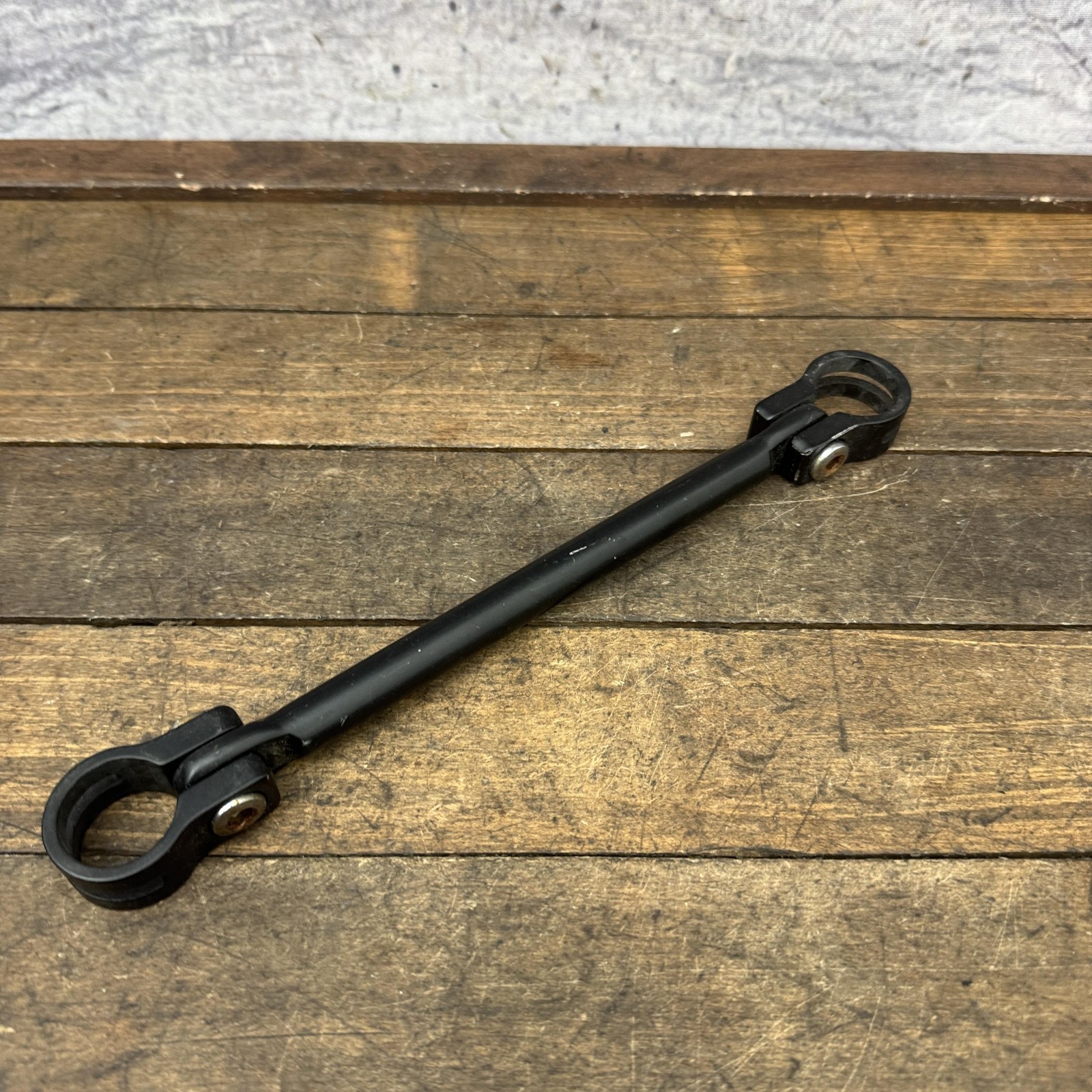 Mountain Bike BMX Handlebar Cross Brace Clamp On Bar Black Downhill BMX