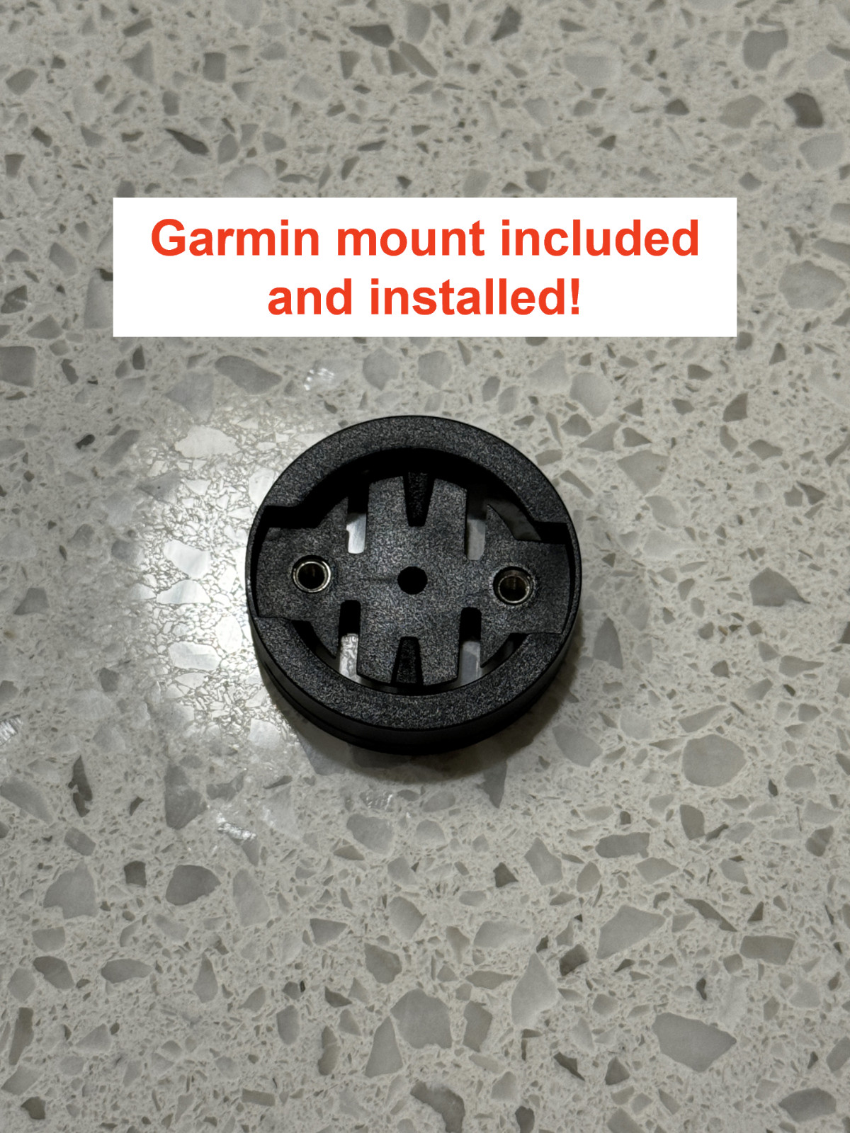 Garmin Varia Mount for Selle Italia Saddles, Garmin Insert Included!