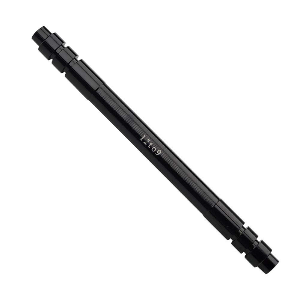Bicycle Thru Axle Adapter 1215mm to 9mm QR for MTB Road Bike Front Rear