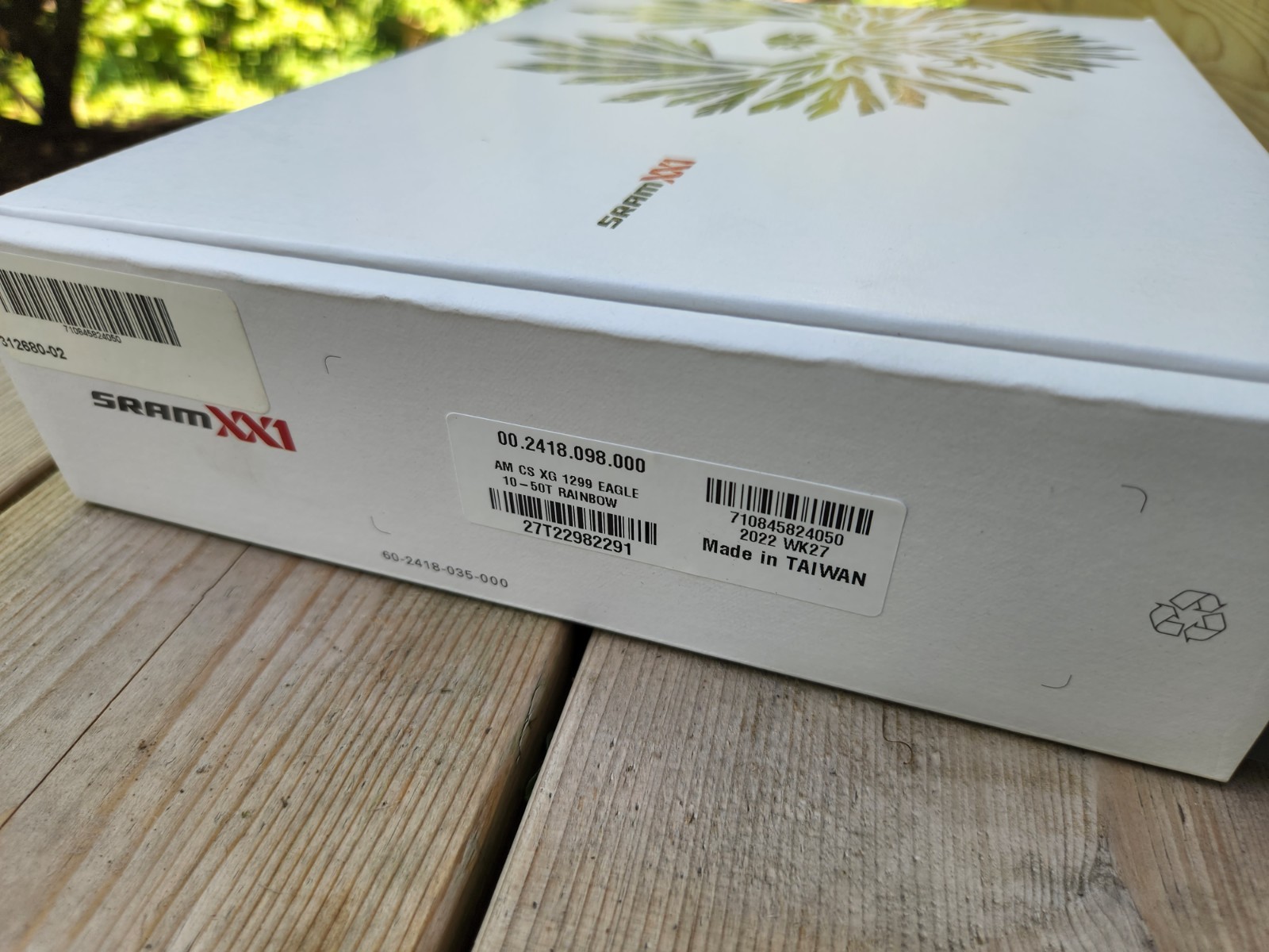 *No USA Import Fees* Sram XX1 12 Spd Rainbow Cassette XG-1299 Eagle,10-50,XD,NIB
