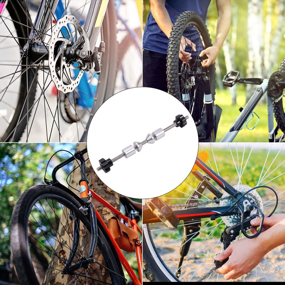 SYCOOVEN Bike Wheel Truing Stand Aluminium Alloy Thru 250 mm, As Picture Show