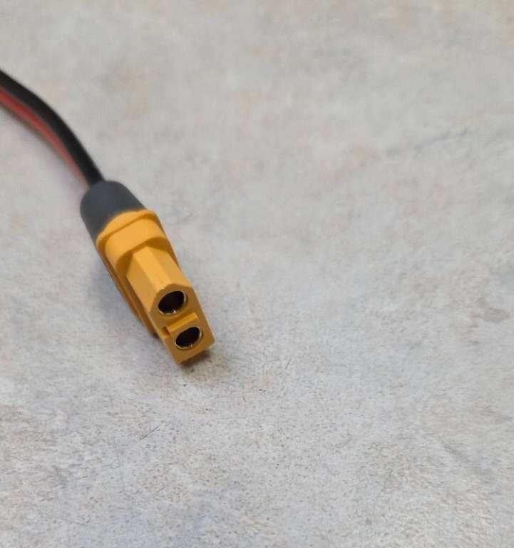 E bike parts XT60 female to XT60 male plugx3 adaptor for charger. light. horn
