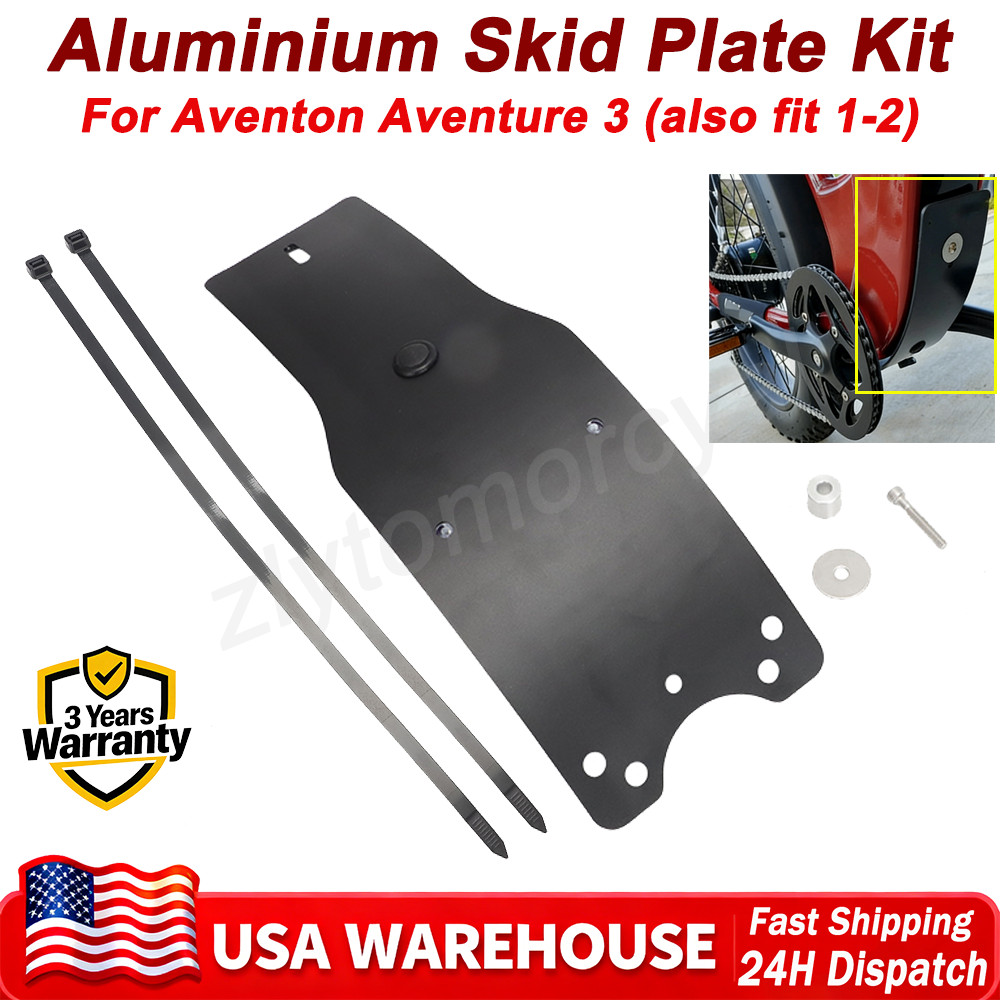 Aluminium Skid Plate Bash Plate For Aventon Aventure 3 (also fit 1-2) Skid Plate