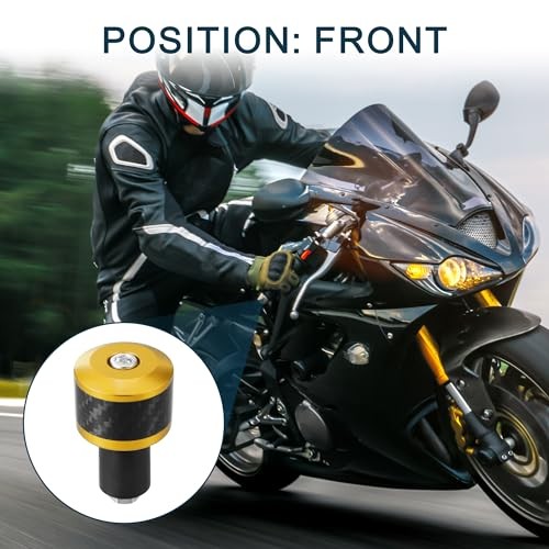 Motorcycle Handlebar End Plug Aluminum Alloy 18mm-20mm 0.71″-0.79″