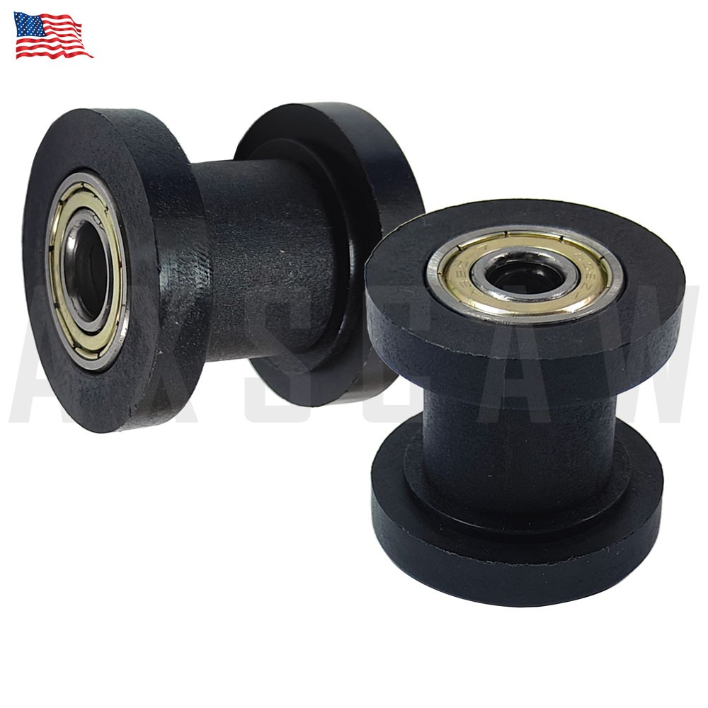 8mm and 10mm Chain Roller Pulley Tensioner Wheel Guide Per For Motorcycle Mini B