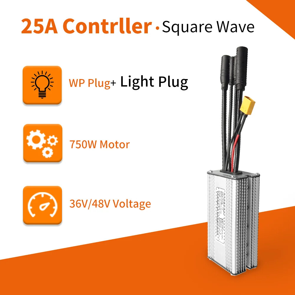 36V 48V 250W 350W 500W 1000W Mountain Ebike Brushless KT Controller Waterproof