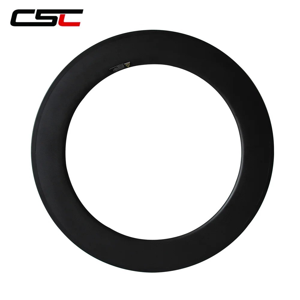 Gravel Road Bike Carbon Rim 25mm Wide U Shape 38 50 60 88mm Clincher Tubular