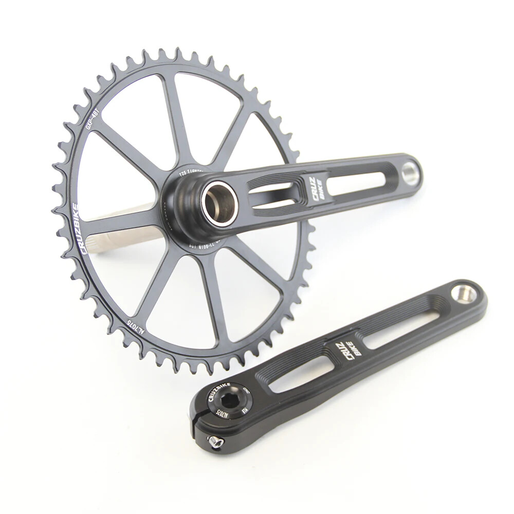 155/160/165/170/175mm Folding BIke/Road Bike Crankset BB Hollow Tech Sprocket