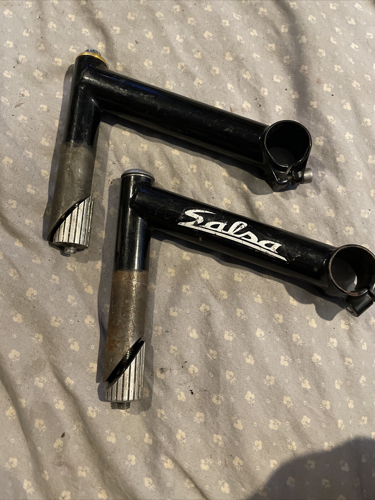 Salsa steel road stem 1” 14cm 25.8 handmade!