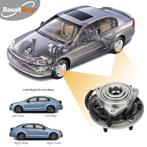 Pair 2 Front Wheel Bearing and Hub Assembly for 2006-2010 Jeep Grand 513234