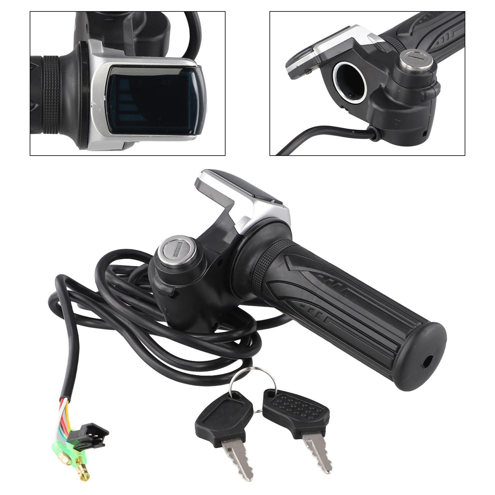 Throttle Grip Starter Metal Plastic Speed Shifter Power Indicator Sports
