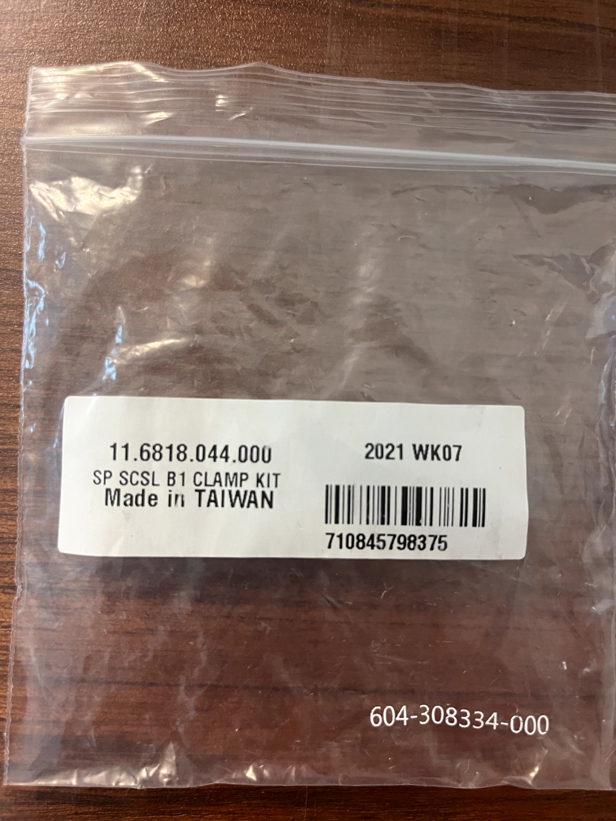 Set of 2-SRAM Clamp Kit for Service Course B1-NIB