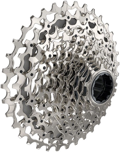 SRAM Rival AXS XG-1250 Cassette – 12-Speed, 10-36t, Silver, For XDR Driver Body,