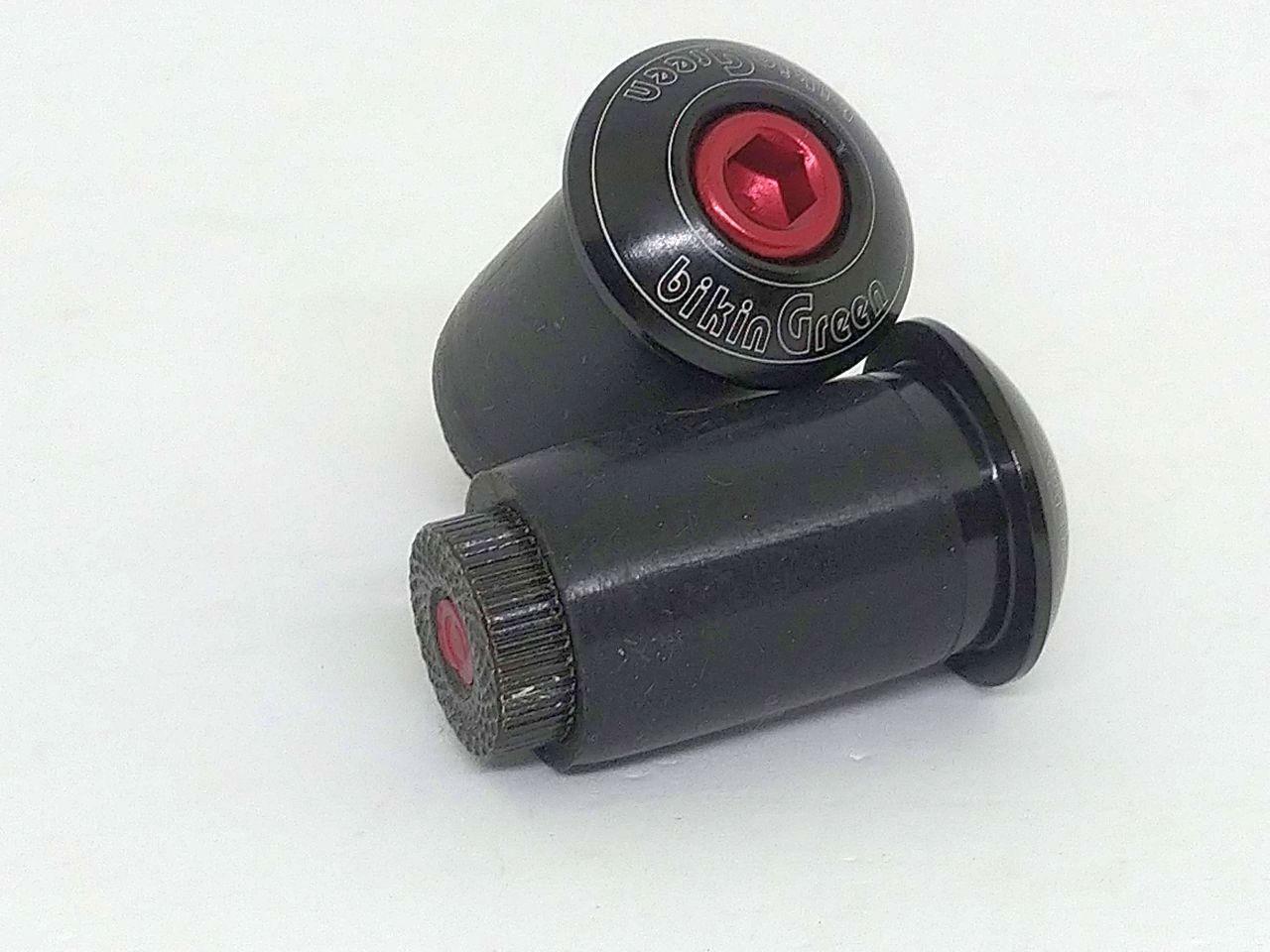 bikinGreen Machined Bar end cap / Handlebar plug “Black” Road BIKE