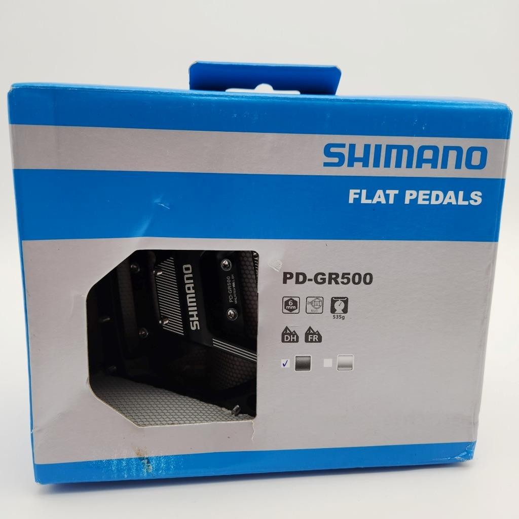 Shimano PD-GR500 Platform Bicycle Pedals Black MTB / City / BMX – OPEN PACKAGE