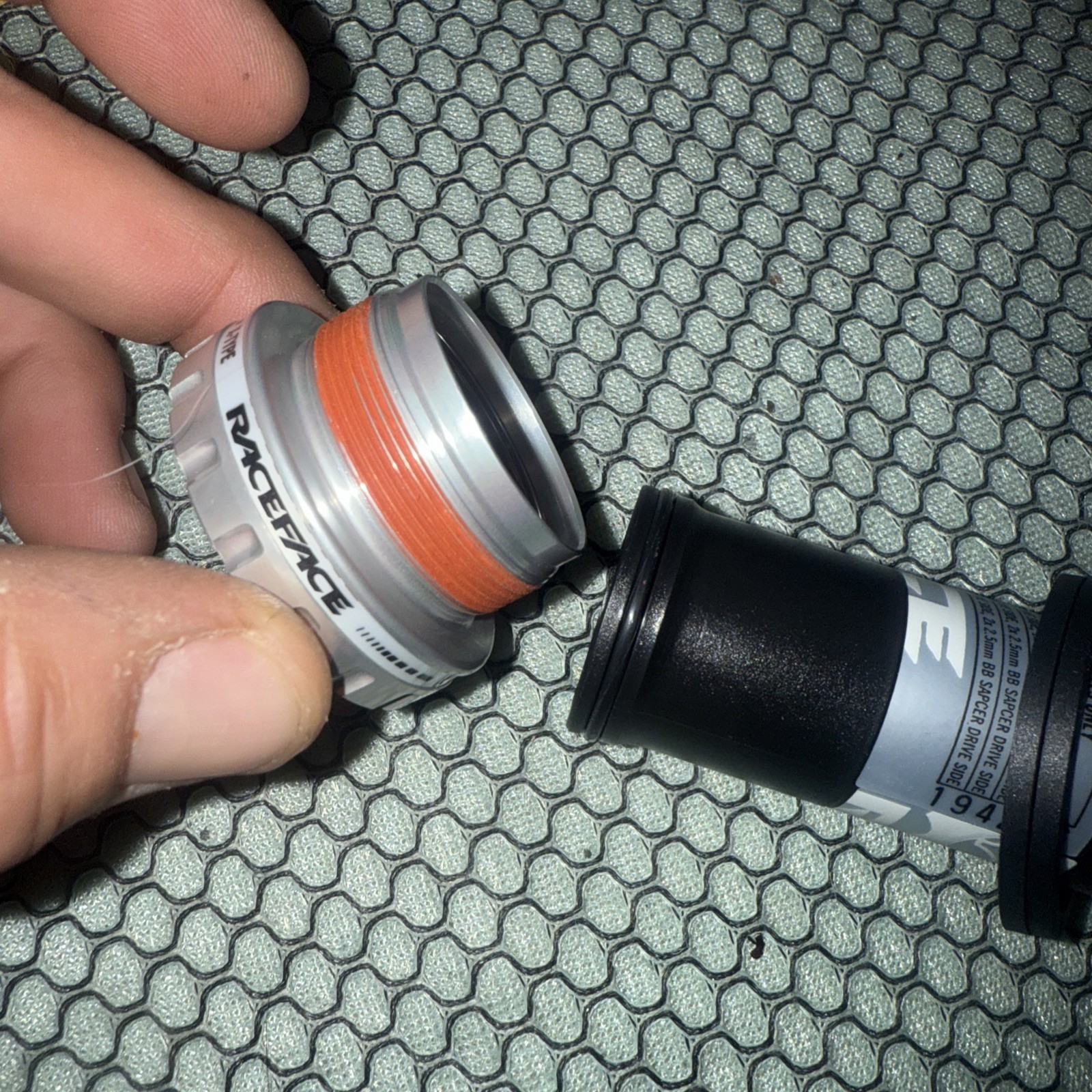 Race Face Team XC X-Type External Bottom Bracket: BSA 68/73mm BB Shell 24mm New