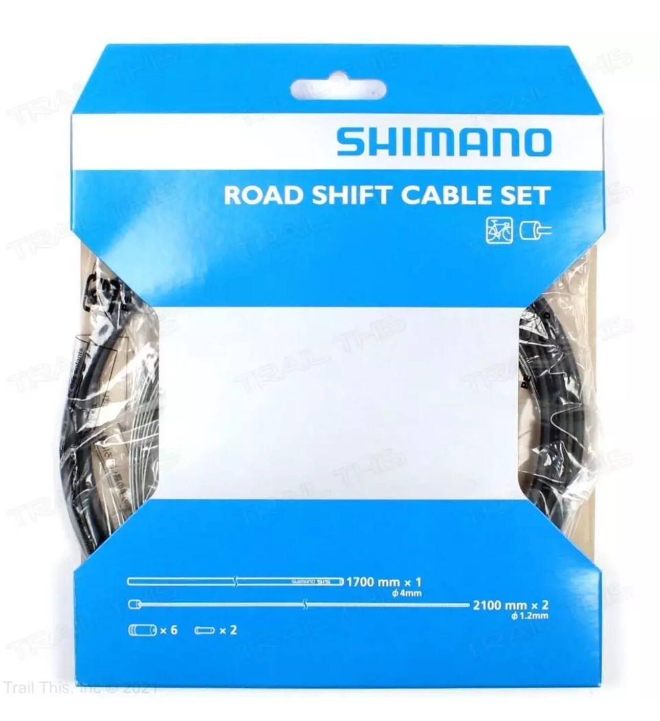 Shimano Road Shift Cable & Housing Set Bicycle Derailleur Cables & Casing Black