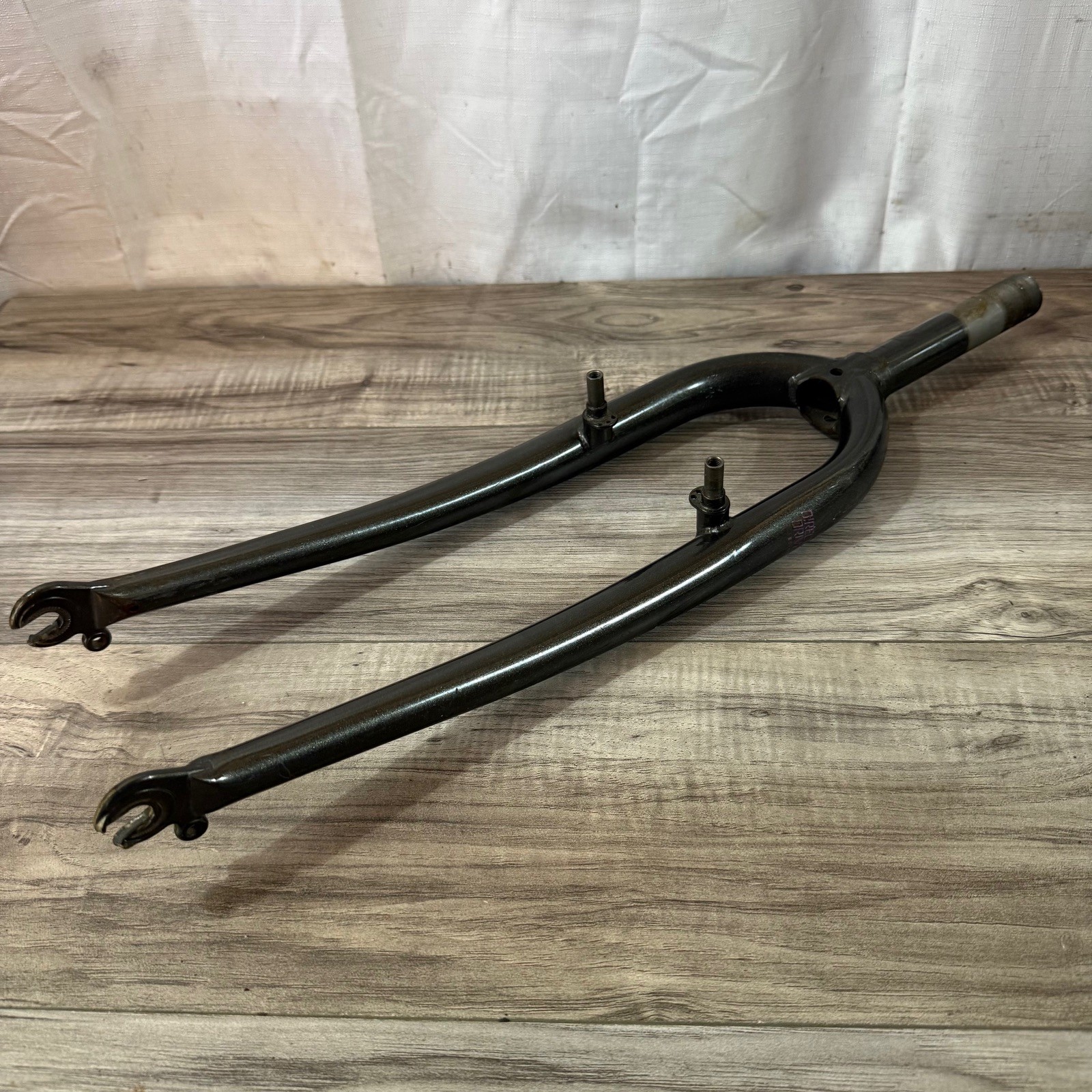 90s Specialized Direct Drive MTB Fork 1-Inch Threaded 26 123 Dark Gray