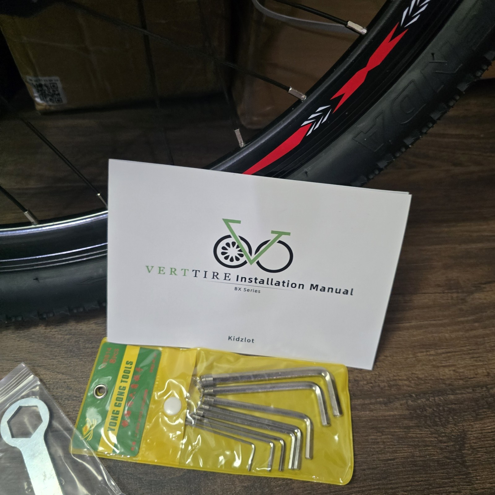 New Verttire conversion kit wireless front