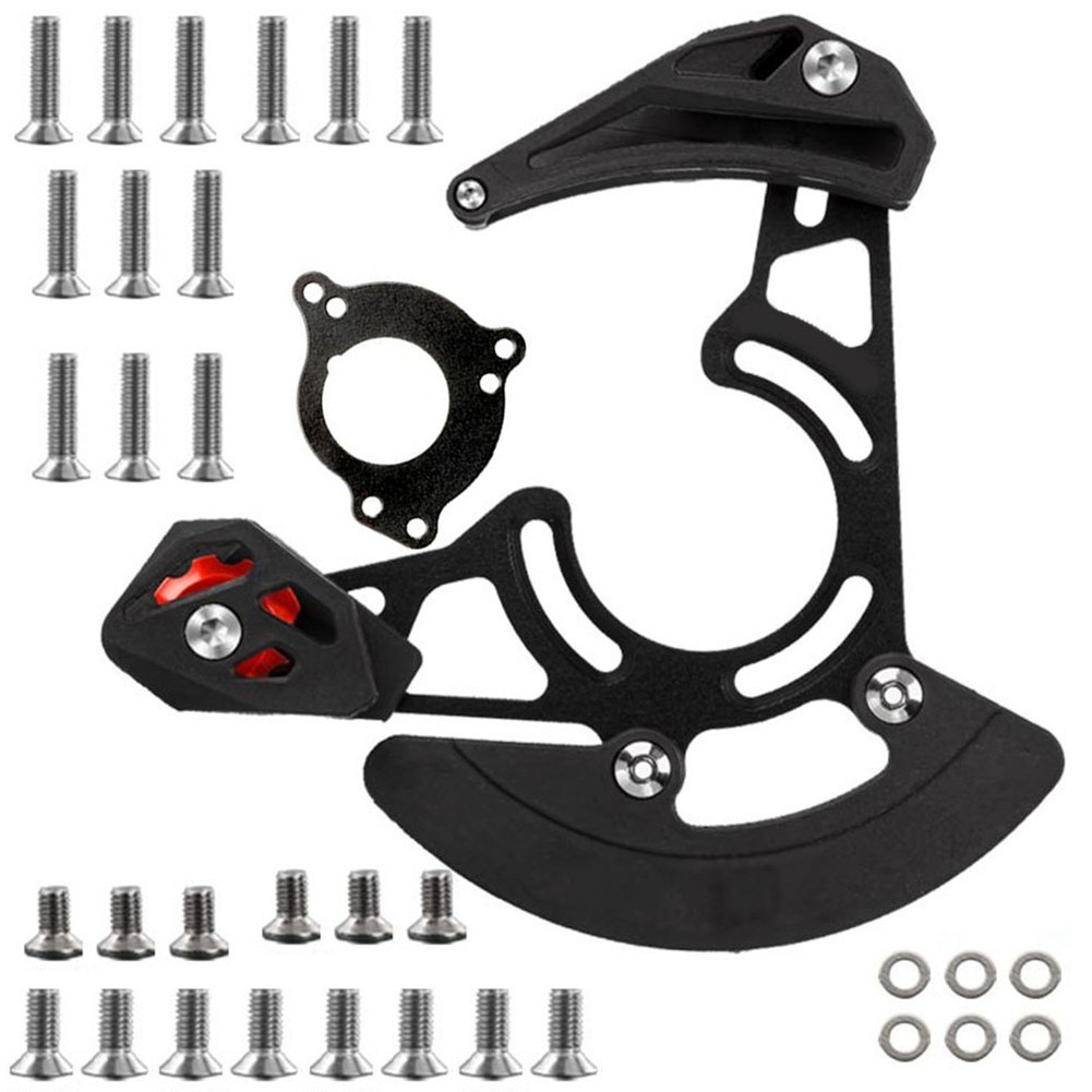 Chain Guide for DH Bike with Aluminum Guide Wheel 32T 34T 36T 38T Single Speed