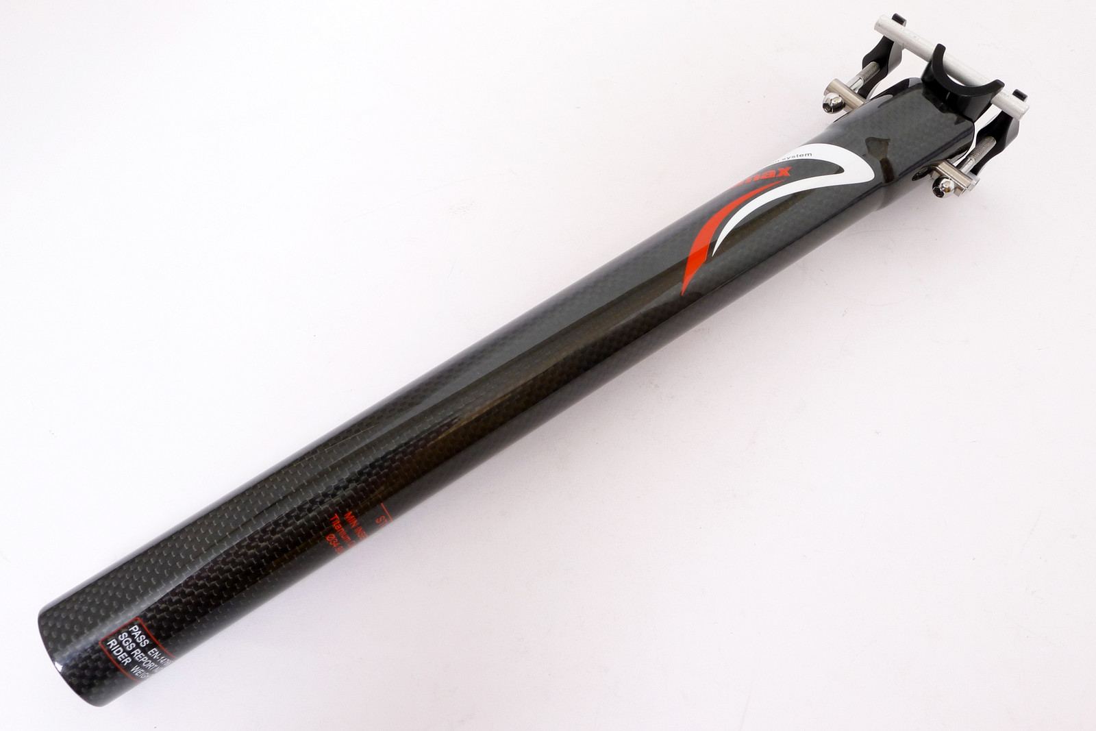 mr-ride 148g,34.9×350 Climax SP02B 3K gloss carbon Seatpost bike Road MTB Black