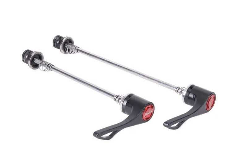Bicycle Wheel Skewers MTB Road Bike QR Quick Release Aluminum Screw On Set Ztto