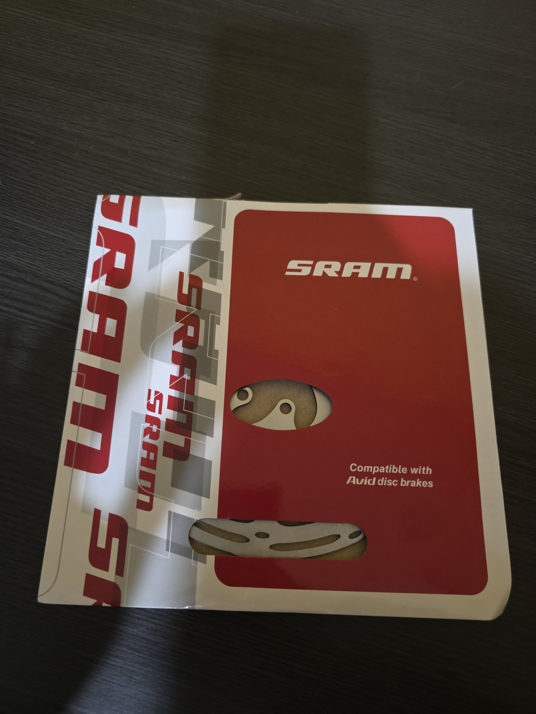 New Sram Centerline 180mm 6 bolt Rotor Fits RSC MTB Disc Brake Rotor (No Screws)