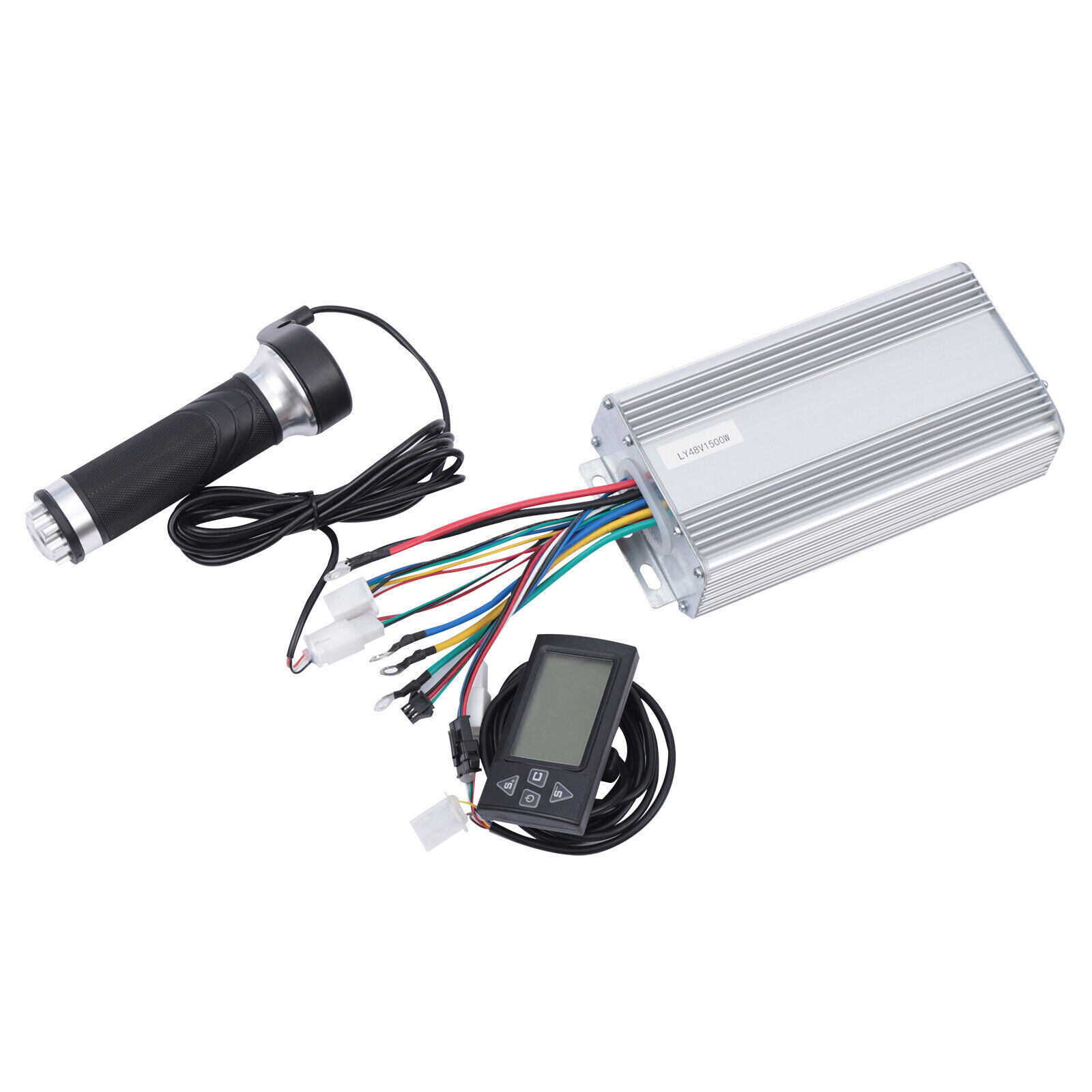 E-Bike Fat Tire Bicycle Rear Wheel Hub Motor Conversion Kit For 26″ 48V 1500W