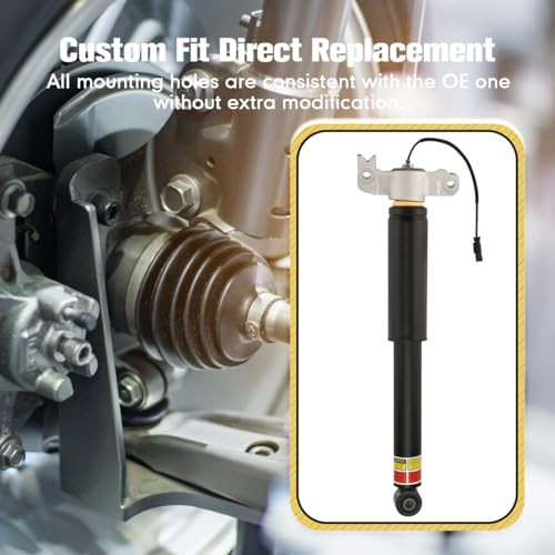 84326294 Rear Air Suspension Shock 1 Pair Rear Shock Struts 2013-2019 Black