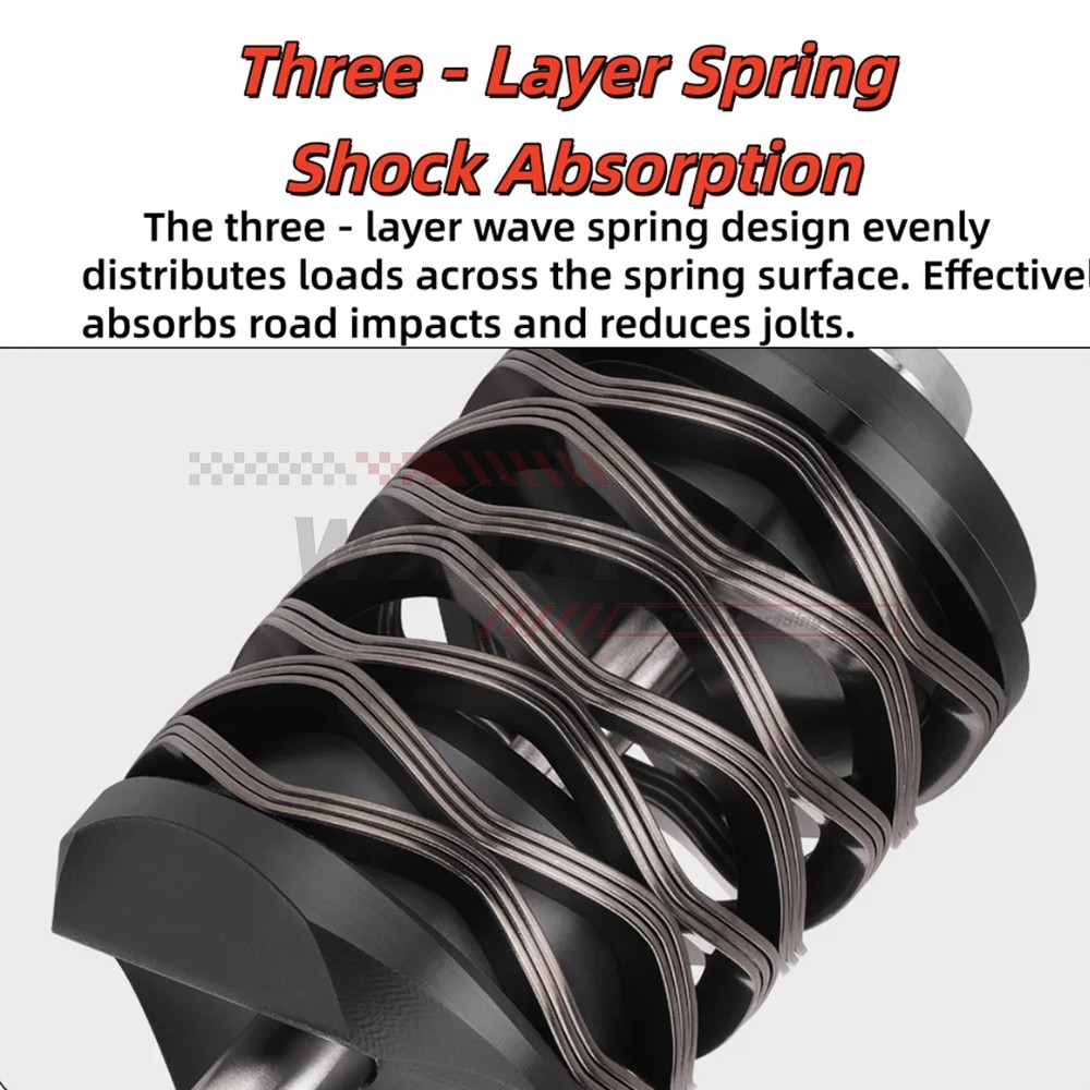 Bicycle Shock Absorber Spring for Brompton Folding Bike Rear Shocks Suspension